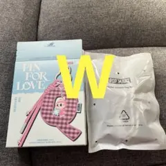 ラブブ イニシャル ペンダント キーリング 新品未使用