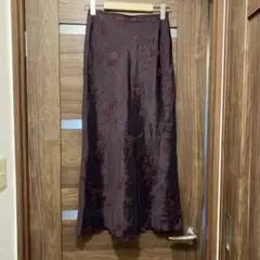 キャサリンロス 花柄刺繍ロングスカートのサムネイル