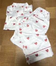 ジェラピケ　ハート柄　パジャマ