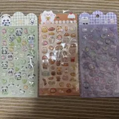 インポート！3Dぷっくりシール固め 3個セット