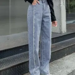 SHEIN デニム レディース 春服 ジーンズ