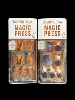 DASHING DIVA MAGIC PRESS PEDI 2個セット