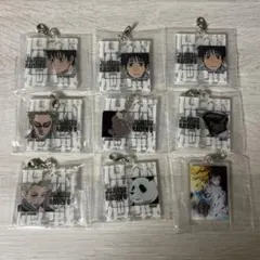 一番くじ　呪術廻戦　G賞　アクリルチャーム　8種9点セット