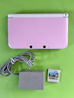 ニンテンドー3DS LL ピンク×ホワイト　おまけ付き