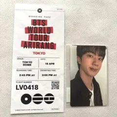 BTS WORLD TOUR ARIRANG ライブビューイング特典 JIN