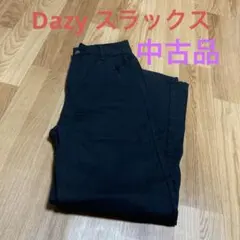 Dazy SHEIN スラックス　ブラック　Sサイズ　ズボン　男女兼用？　黒