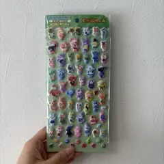 どうぶつの森 ポケットステッカー 貼ってはがせるシールのサムネイル