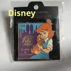 Disney オリバー　ピンバッジ 1988 ニューヨーク子猫ものがたり