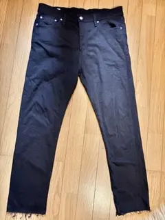 着用1回定価9900円Levi'sストレッチスキニーデニムブラックW33ビッグE