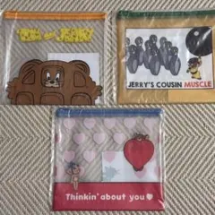 トムとジェリー　ハッピーくじ　D賞　ポーチ