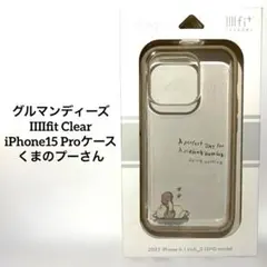 IIIIfit Clear iPhone15 Pro ケース くまのプーさんのサムネイル