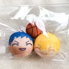 黒子のバスケ 青峰・黄瀬 おまんじゅうにぎにぎマスコット 特典 笑顔ver.