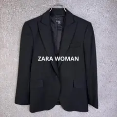 ZARA WOMAN ザラ ジャケット 黒 ブラック 38
