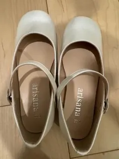 arisana ホワイト フォーマルシューズ 20cm