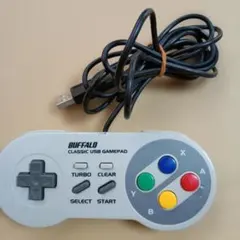 iBUFFALO レトロ調 USBゲームパッド BSGP801GY - メルカリ