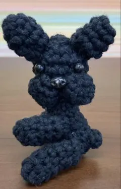 ワンワンブローチ　フレンチブルドッグ黒　ハンドメイド②