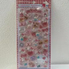 【正規品】ボンボンドロップシール　キティ　赤　第2弾