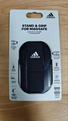 新品 adidas アディダス MAGSAFE スマホリング スマホグリップ黒