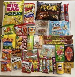 大容量！】お菓子詰め合わせ セット パイの実・ポッキー・ばかうけ等