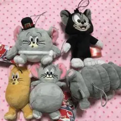 トムとジェリー　ぬいぐるみ　ファニーアートマスコット　グッズ