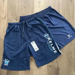 ケルメKELME ネイビー ハーフパンツ Mサイズ