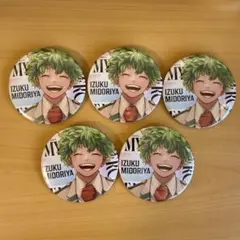 JUMP GIGA Spring2024全サ緑谷出久 缶バッジ 5個セット