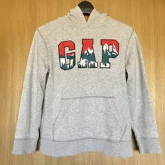 used【GAP KIDS】グレーパーカー，150cm(XS〜Sサイズ相当)