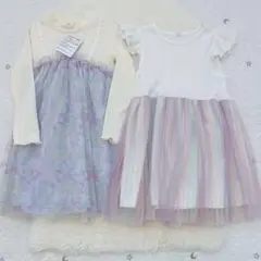 女の子♡チュールワンピースセット110 新品あり
