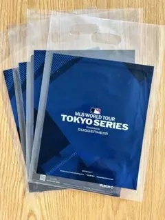 MLBワールドツアー東京シリーズ 2025 開幕戦配布クリアファイル 4枚セット