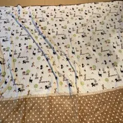 猫デザイン フリースラグ 190＊240