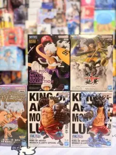 大人気ワンピース ルフィ5体まとめ売り