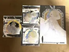 鏡音リン 鏡音レン オバケン ヲチラレ 缶バッジ 特典イラストカード　4点セット