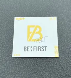 ビーファースト　BE:FIRST　ハッシュタグキャンペーン　シール　ステッカー