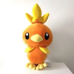 新品　未使用　タグ付き　ポケットモンスター　 アチャモ　ぬいぐるみ 　オレンジ