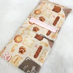 サニタリーケース 猫 ネコクッキー スイーツ ベージュ S9484