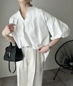 Na.e Comfort Shirt_ ナエ white 美品 - メルカリ