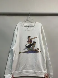 Printstar アラジン スウェット ホワイト Mサイズのサムネイル