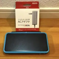 신형 닌텐도 2DS LL 본체 정품 AC 어댑터 세트 작동 확인