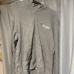 ANYTIME FITNESS グレー フルジップパーカー