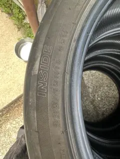 レグノ GR-VII 245/45R18 タイヤ 2本中古① - メルカリ