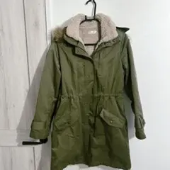 avv　モッズコート　リアルファー　カジュアル　モコモコ