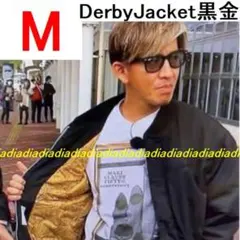キムタク 私物 黒金 ダービーオブサンフランシスコ ダービージャケット 木村拓哉