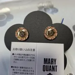 MARY QUANT フラワーモチーフ ピアス