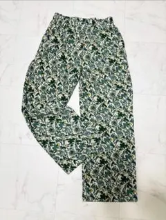美品　アーバンリサーチドアーズ　フラワープリントイージーパンツ　接触　冷感