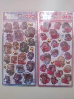 うるちゅるポップシール　名探偵コナン２枚セット
