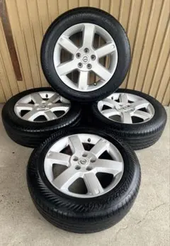 日産 セレナ 純正ホイール 195/60R16 PCD114.3 サマータイヤ付 - メルカリ