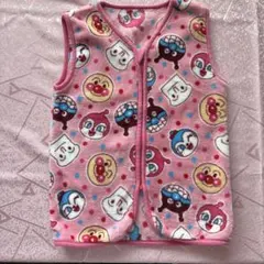 アンパンマンピンク フリース スリーパー 50〜95cm キャラクター柄