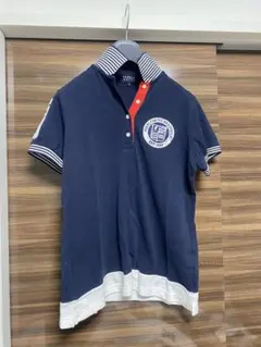 PEARLY GATES ネイビー ポロシャツ