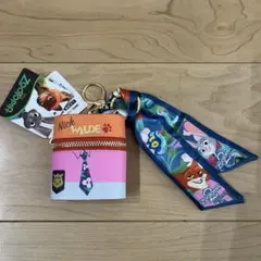 来*品様 ズートピア2 スカーフ付き　チャームポーチ