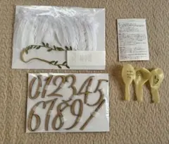 単品売りはご相談下さい◎ベビーフォトセット！天使の羽、木製レターバナー、風船